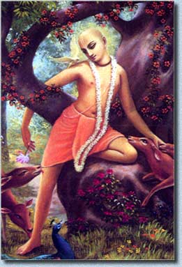 Sri Krsna Caitanya Mahaprabhu the Kali-yuga avatara, the most recent avatara of Lord Krsna. Image copyright: The Bhaktivedanta Book Trust--www.Krishna.com